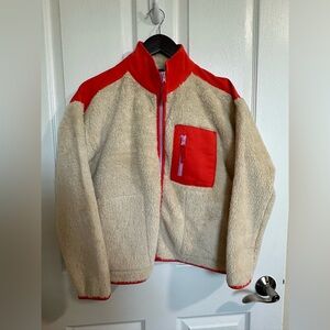 NWT - Women’s J.Crew Over Sized Super Plush Sherpa Full-Zip Jacket.